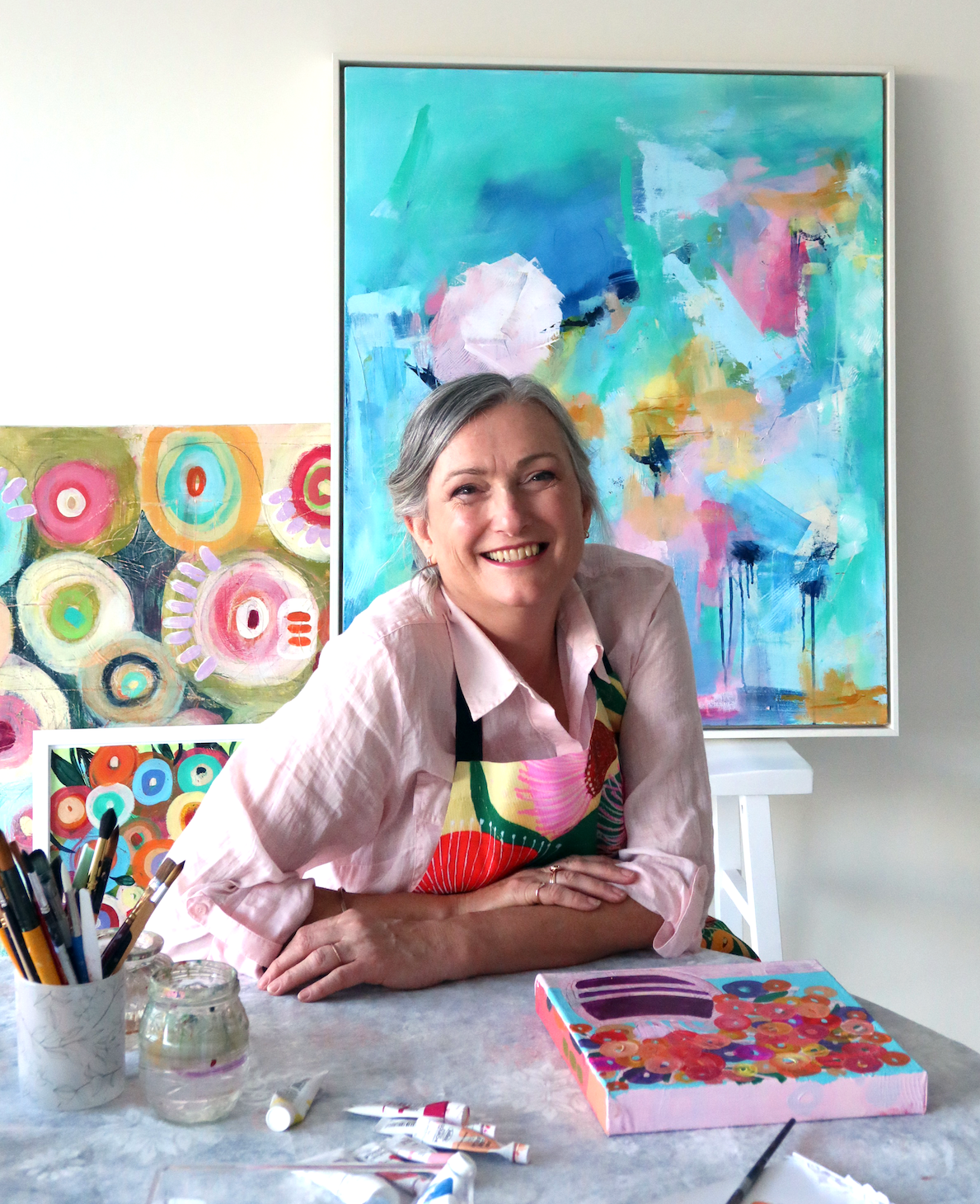 Through The Flowers to The Sea